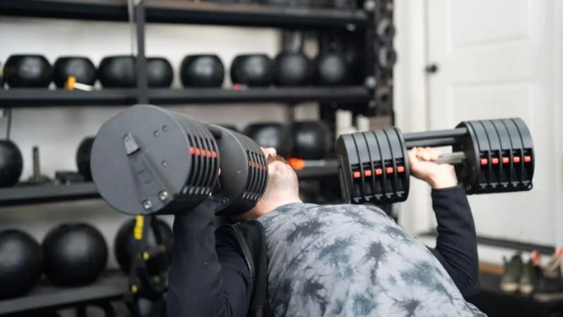Best adjustable dumbbells for home gym setup with modern compact design