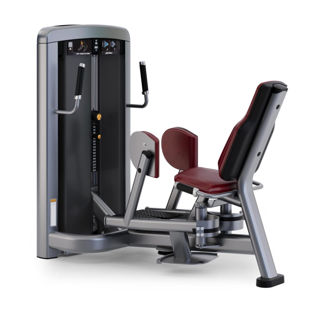 standing hip abductor machine commercial grade gym