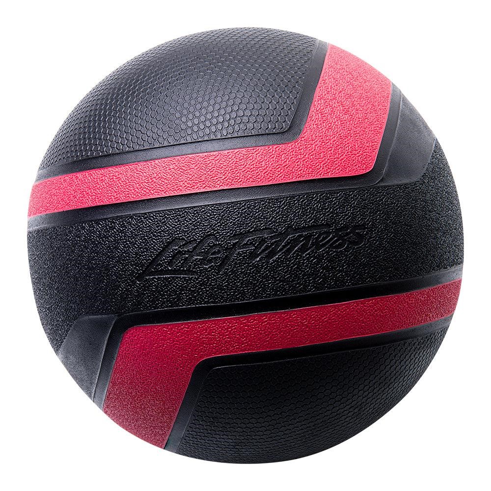Textured medicine ball in a studio-style product image