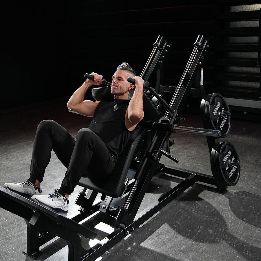 linear hack squat machines for home gyms heavy duty setup